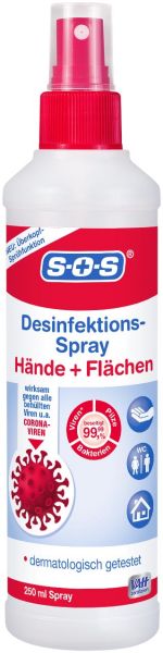 SOS Desinfektions-Spray 250 ml