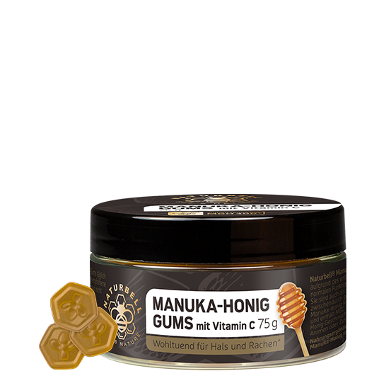 Naturbell Manuka-Honig Gums mit Vitamin C