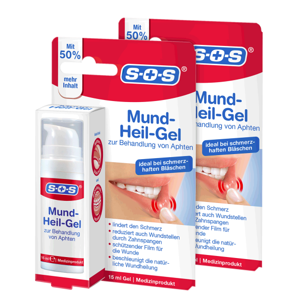 SOS Mund-Heil-Gel 15 ml ▷ 2er Pack
