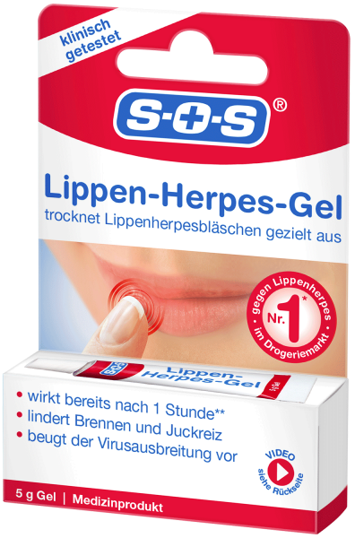 SOS Lippenherpes-Gel