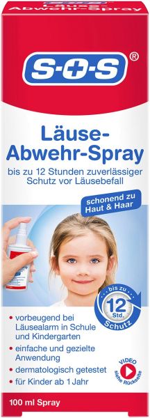 SOS Läuse-Abwehr-Spray