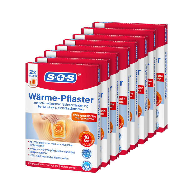 SOS Wärme-Pflaster ▷ 8er Pack