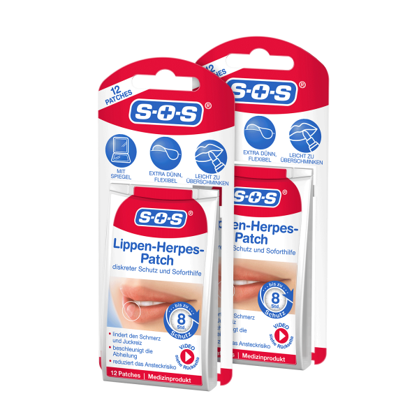 SOS Lippenherpes-Patch ▷ 2er Pack