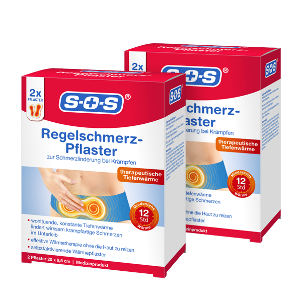 SOS Regelschmerz-Pflaster ▷ 2er Pack